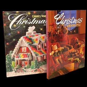 - 2 Country Christmas Hardback Books Country Woman 2006 & Country Style